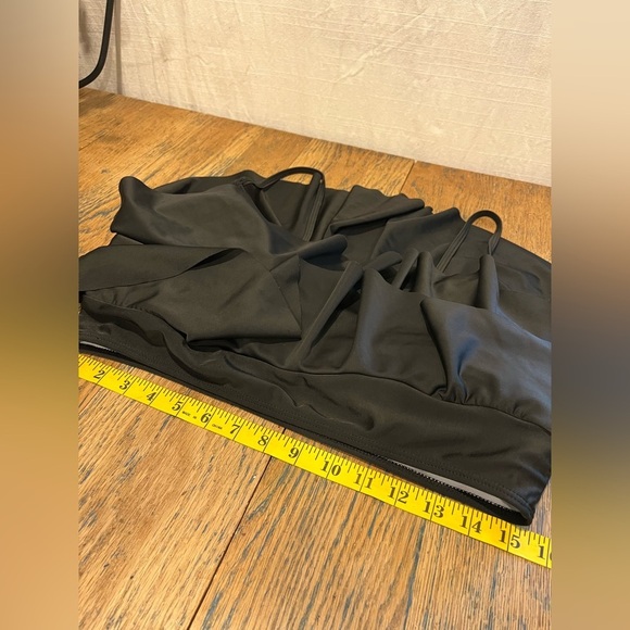 Black Tankini Top – Size 2XL - Picture 3 of 5